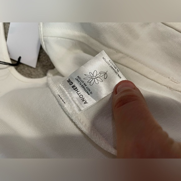 NWT Another Girl||Cut Work Jean Corset,Size Medium. Floral design. - Picture 7 of 10